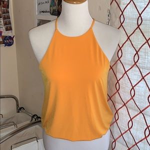 Express Yellow Tank Top